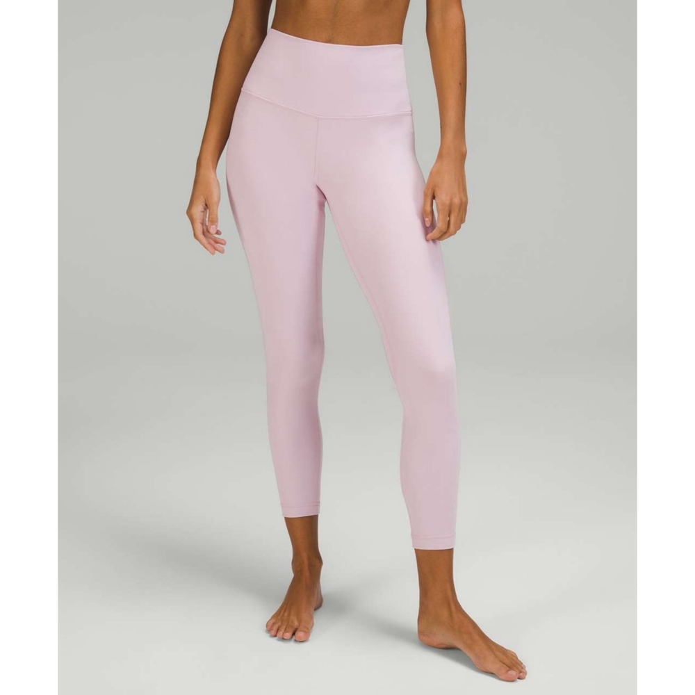 LULULEMON Lululemon Align High-Rise Pant 25" Nulu Pink Peony Size 8